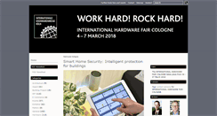 Desktop Screenshot of news.eisenwarenmesse.com